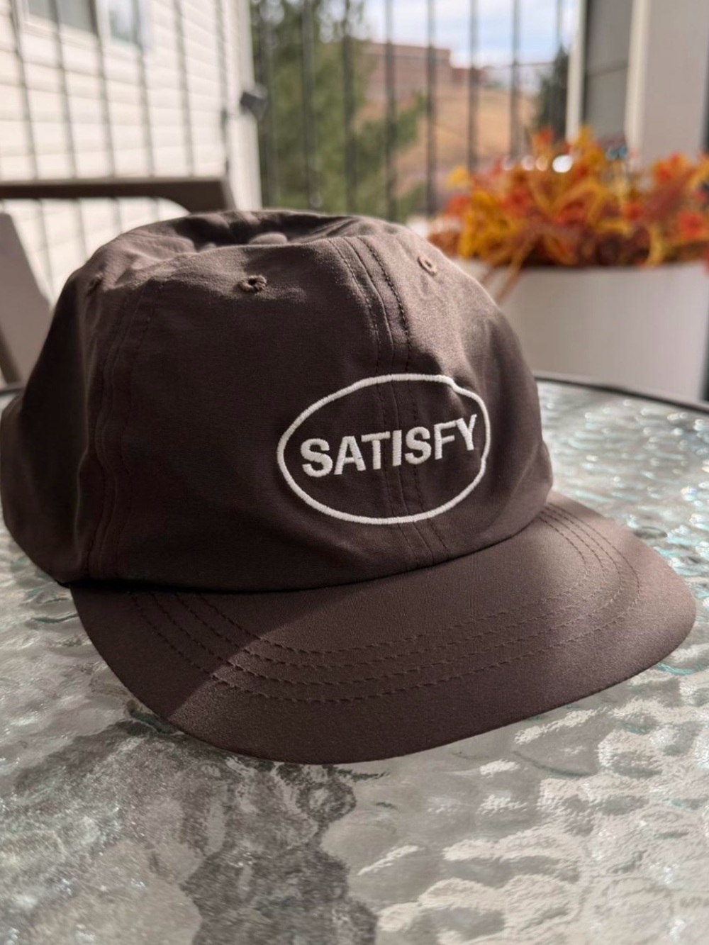Satisfy- PeaceShell Running Cap
